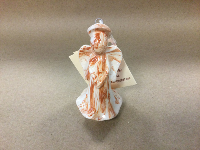 Alabama Clay - Angel Ornament, large
