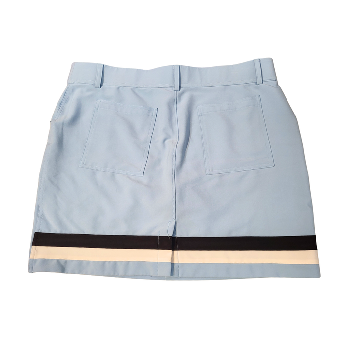 Belyn Key Pale Blue Golf Skort Size L MSP$108