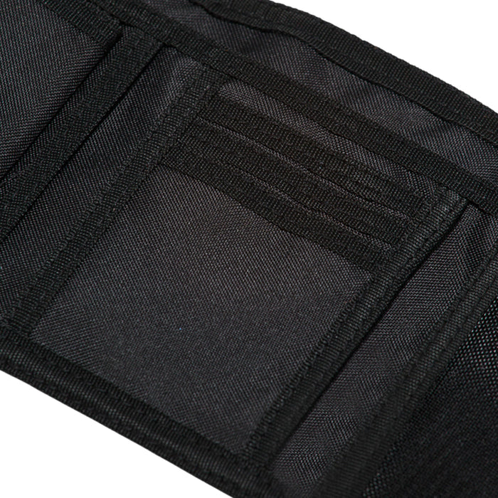 Billetera Slipped para hombre color blanco y negro