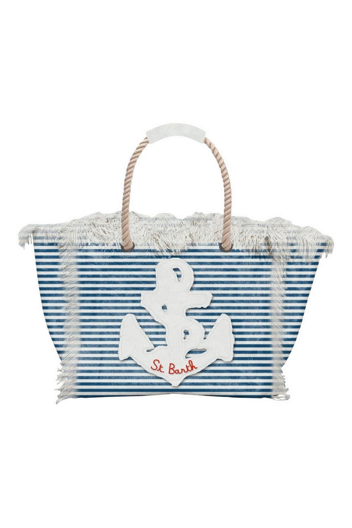 borsa beach bag con ancora