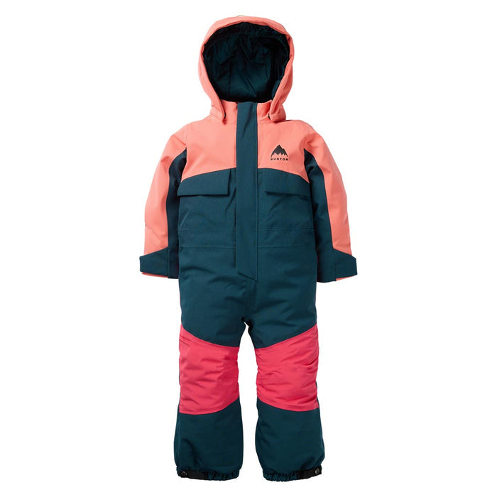 Burton 2026 Toddlers One-Piece - Peach Echo/Deep Emerald