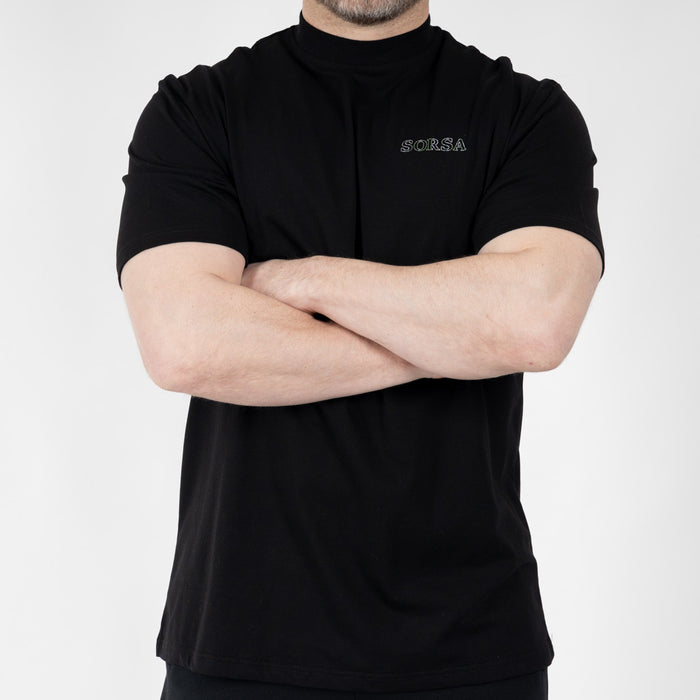 Bute Heavy Weight Cotton T-Shirt - Jet Black