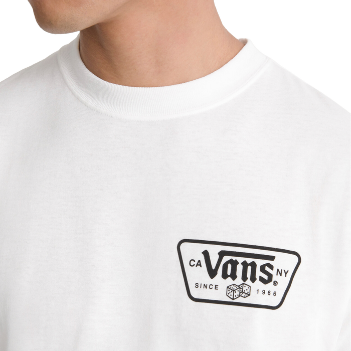Camiseta Knu Patch para hombre color blanco