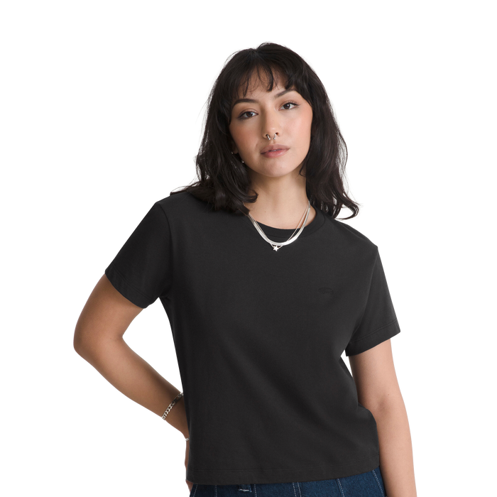 Camiseta Salton para mujer color negro