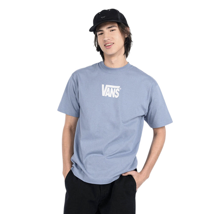 Camiseta Vans Logo para hombre color azul