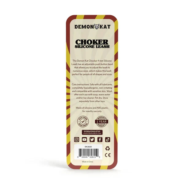 CHOKER SILOCONE LEASH