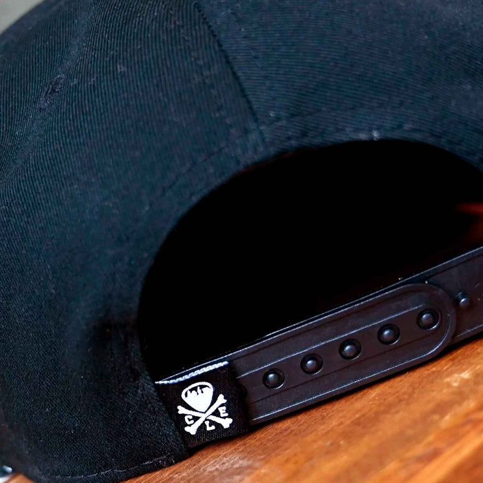 CLE Logo Snapback Hat - Black