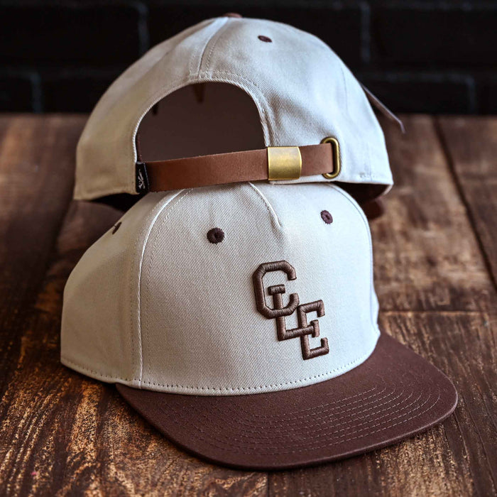 CLE Monogram Hat - Brown