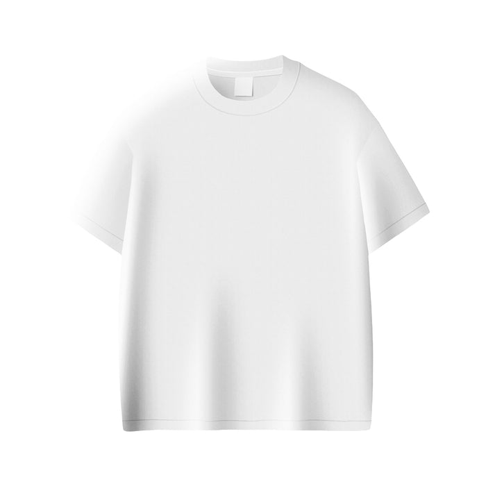 Custom Women Drop Shoulder Tee - Solid Color - Personalized Top