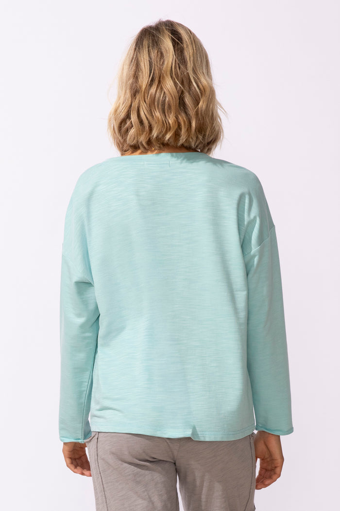 Destination Terry Blooms Pullover - 45801
