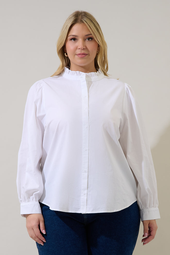 Doris Button Down Shirt Curve