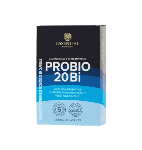 ESSENTIAL | Probiótico Probio 20 Bi (30 Cápsulas)