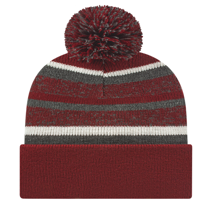 Fleece Lined Knit Cap with Cuff