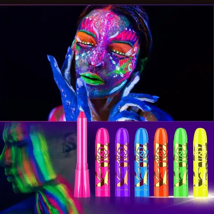 Glowrush UV Face & Body Crayons