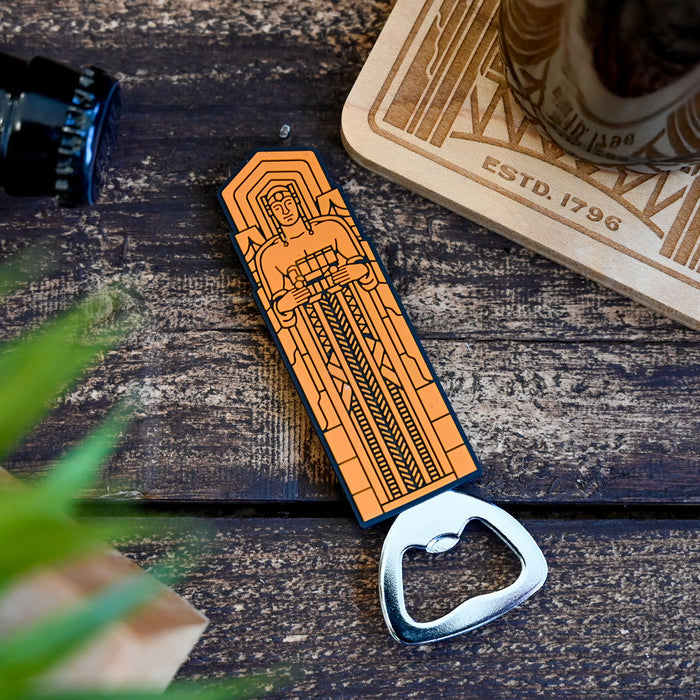 Guardian of Traffic - Magnetic PVC Bottle Opener