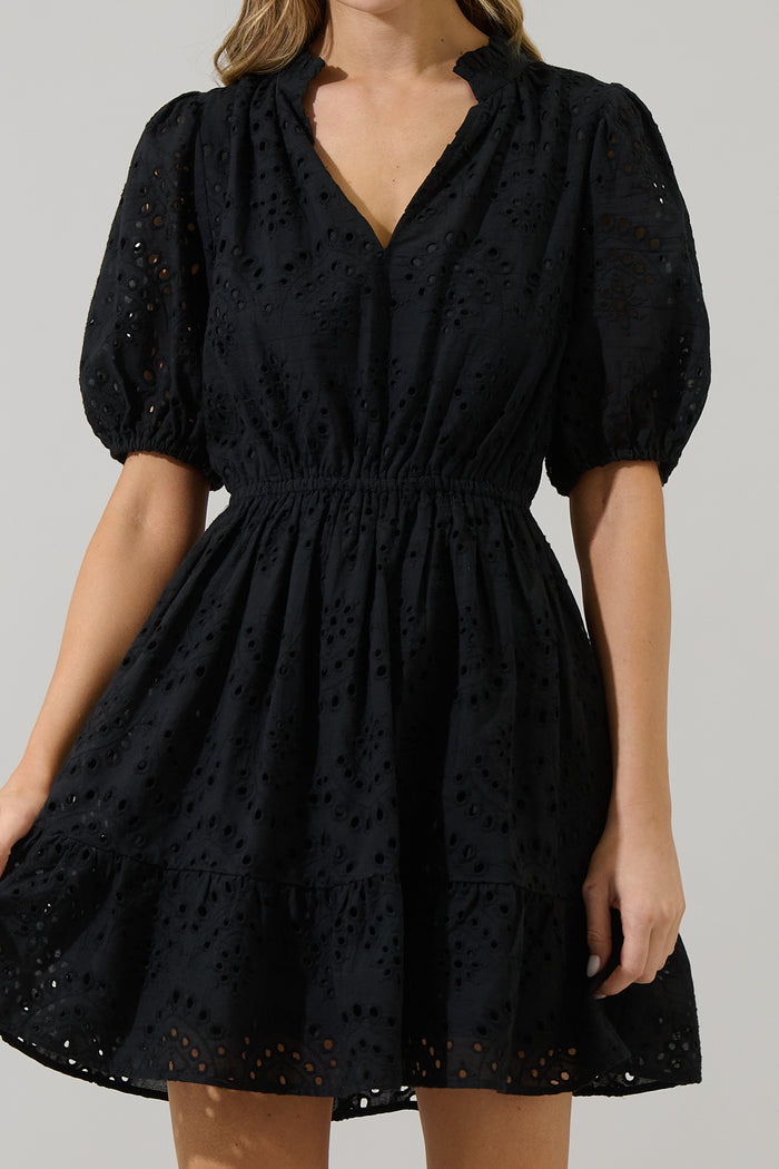 Ivy Eyelet Marissa Mini Dress