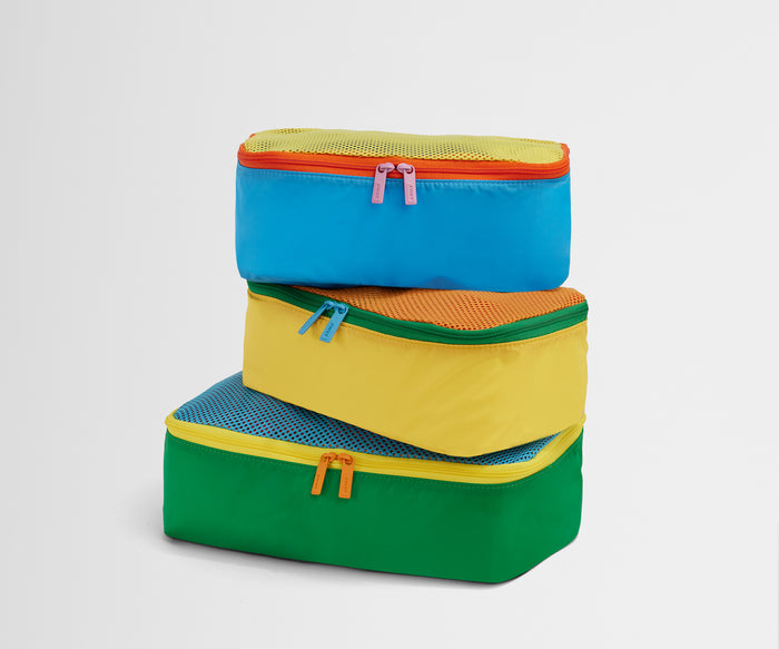 Kids Packing Cubes in Fruit Punch