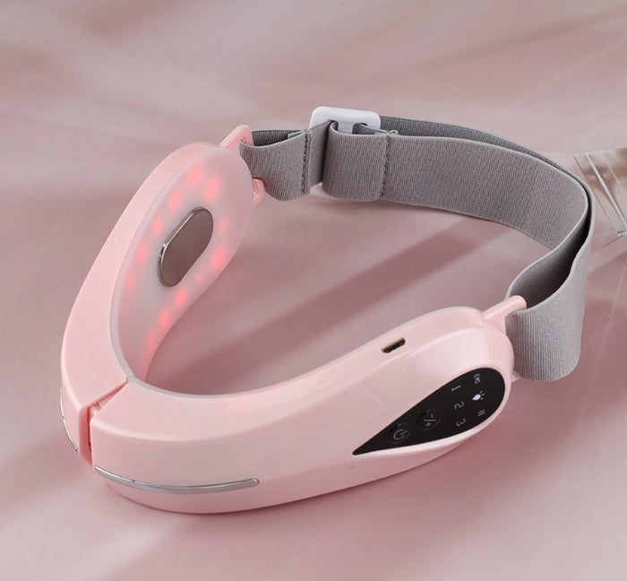 LED Microcurrent Facial Rejuvenation Device For Jawline Lifting And Beauty