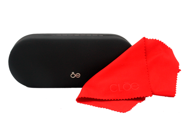 Lente Oftálmico marca Cloe VLE208870BLK Negro con dorado