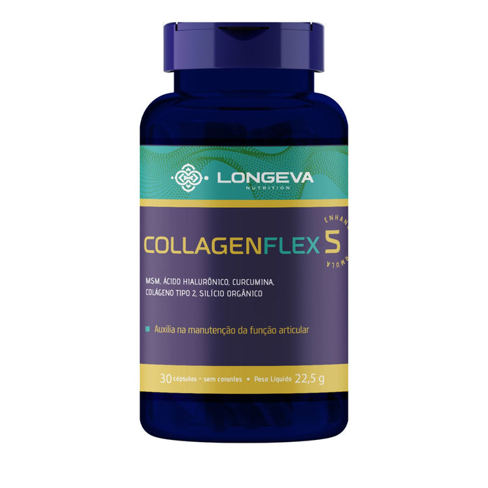 LONGEVA | Collagen Flex 5 em 1 - Saúde das Articulações (30 Cápsulas)
