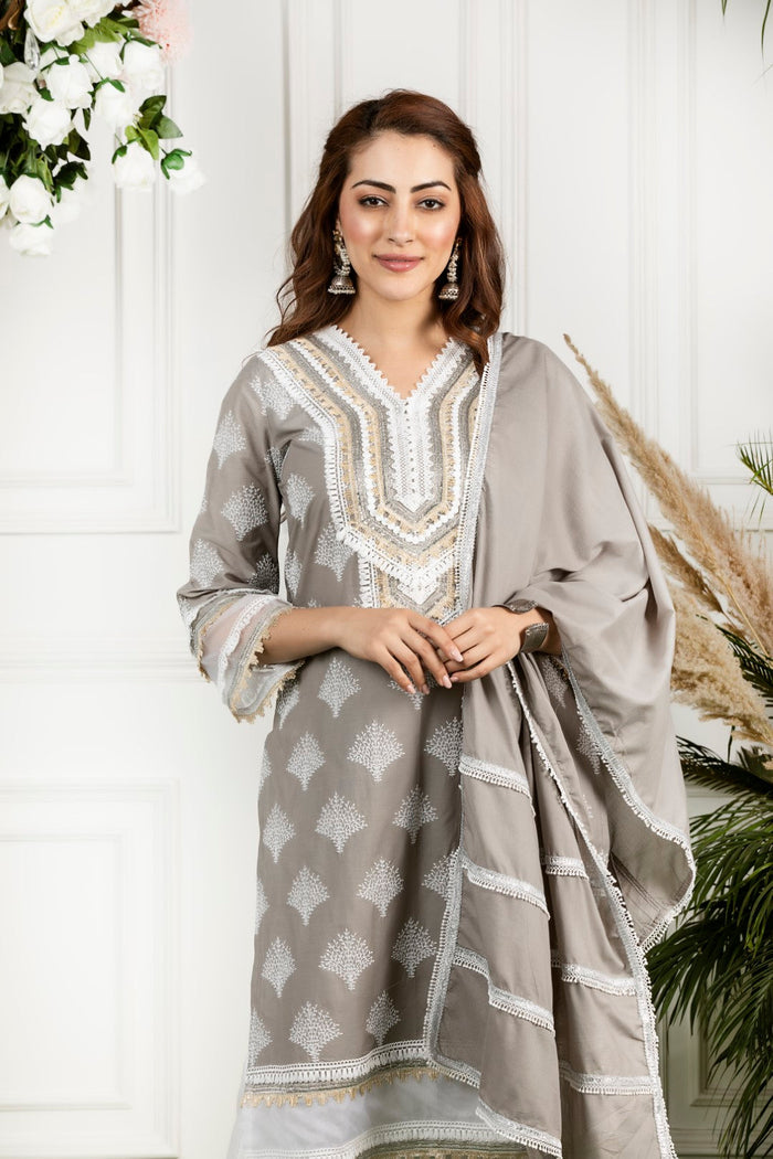 Maple Supima Cotton Kurta Set