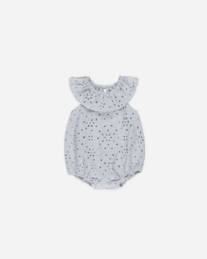 Myla Romper - Light Blue