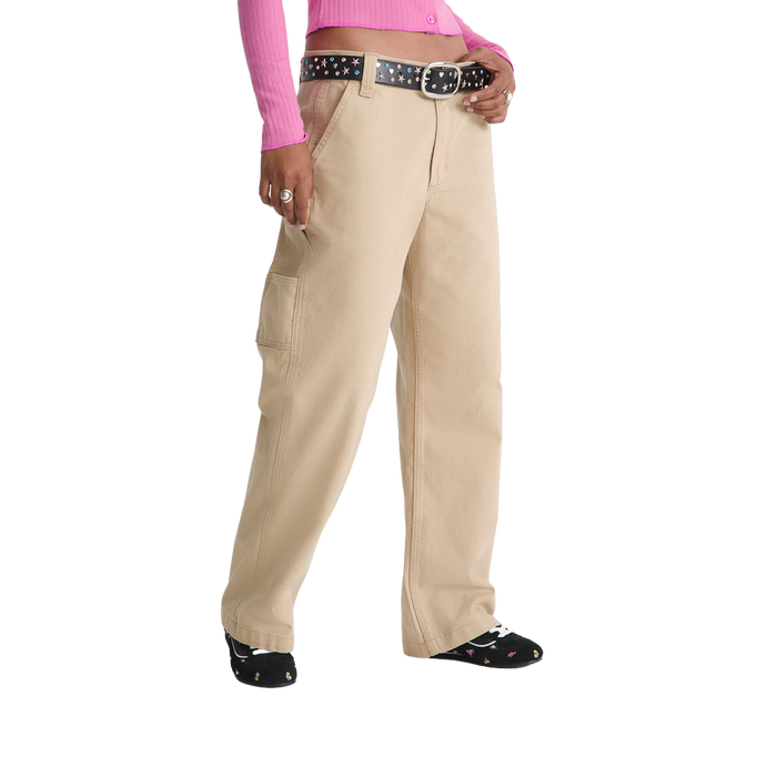 Pantalón Chore Mid para mujer color khaki