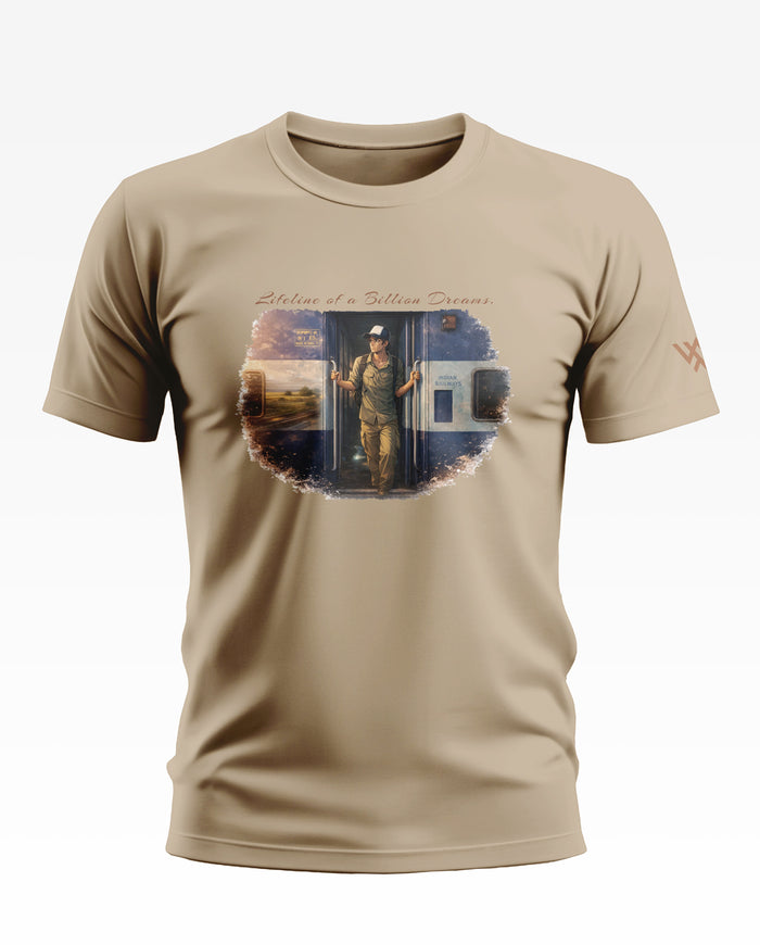 Railway Lifeline of a billion Dreams Soft Cotton T-shirt