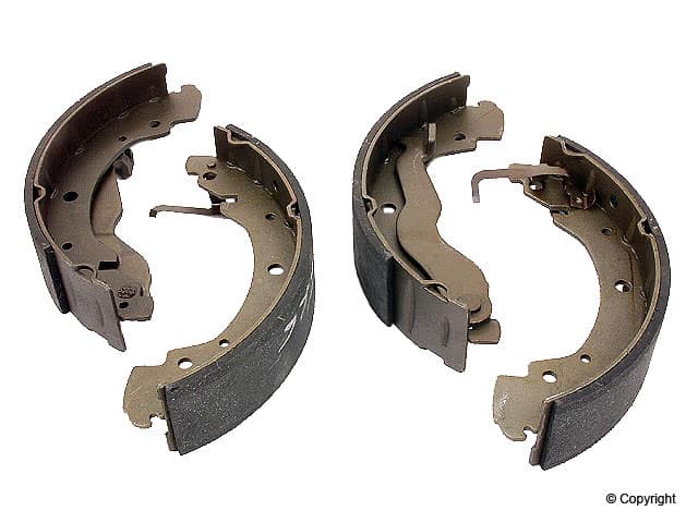 Rear Brake Shoe Set for 92-96 Eurovan with Rear Drum Brakes