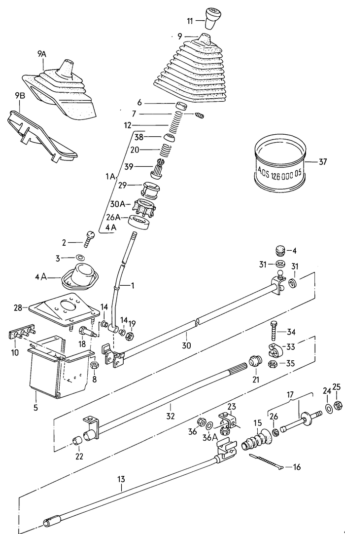 Shift Bushing for 80-83 Vanagon A/C and Diesel