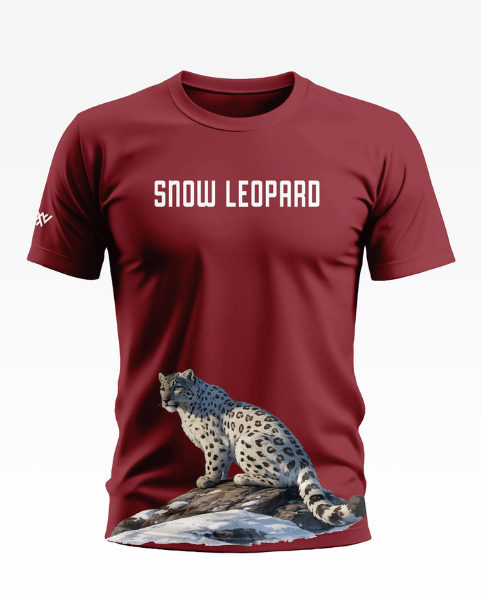 Snow Leopard Soft Cotton T-shirt