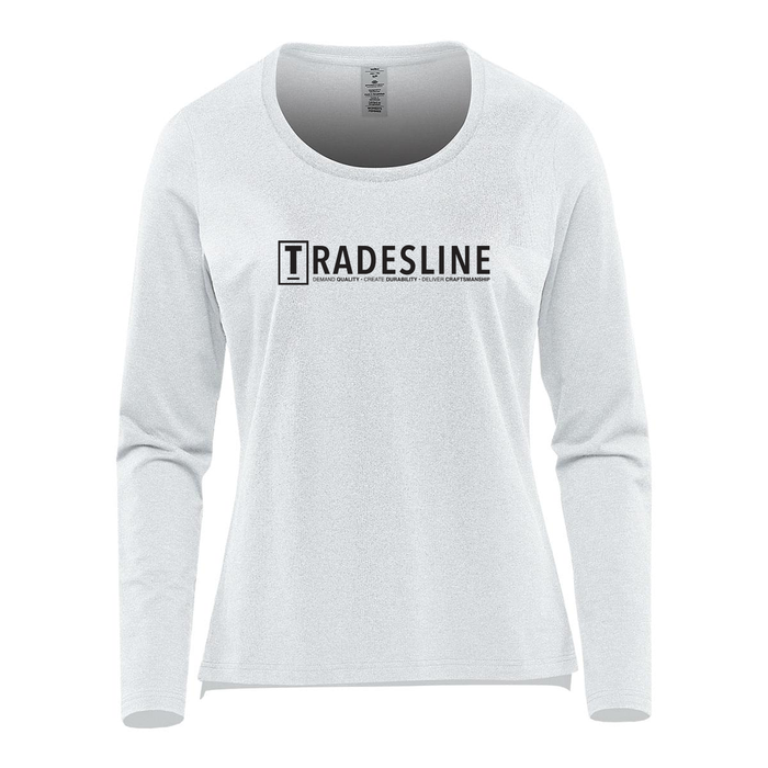 Stormtech Women's Montebello Performance Long Sleeve Tee, Printed