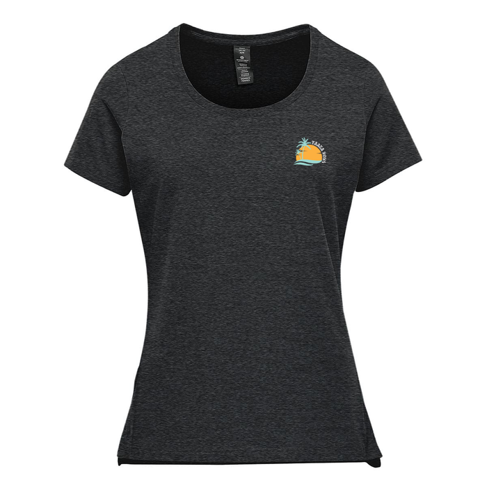 Stormtech Women's Montebello Performance Short Sleeve Tee, Full Color