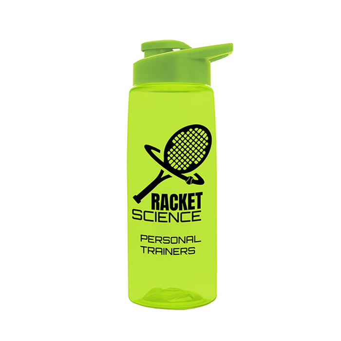 The Flair 26 oz. Bottle made with Tritan Renew Drink thru lid, Full Color