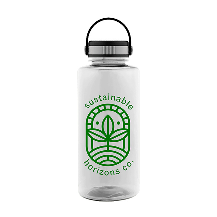 The Mountaineer 36 oz. Tritan Renew bottle with EZ grip lid, Screen Print