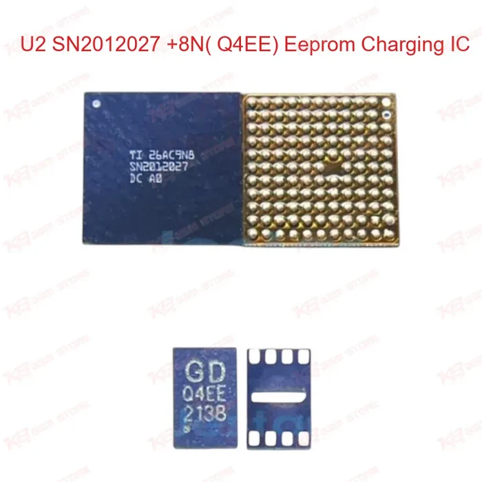 U2 SN2012027 +8N( Q4EE) Eeprom Charging IC