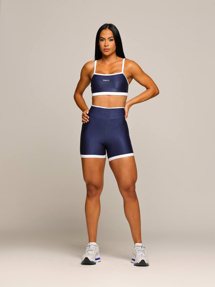 Navy & White / S (4-6)