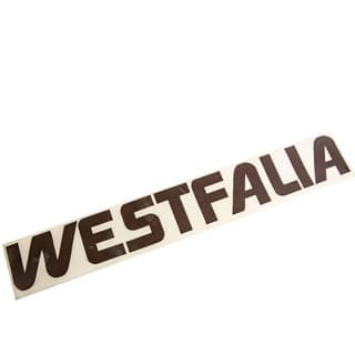 Westfalia Pop Top Sticker (brown) for 80-91 Westies