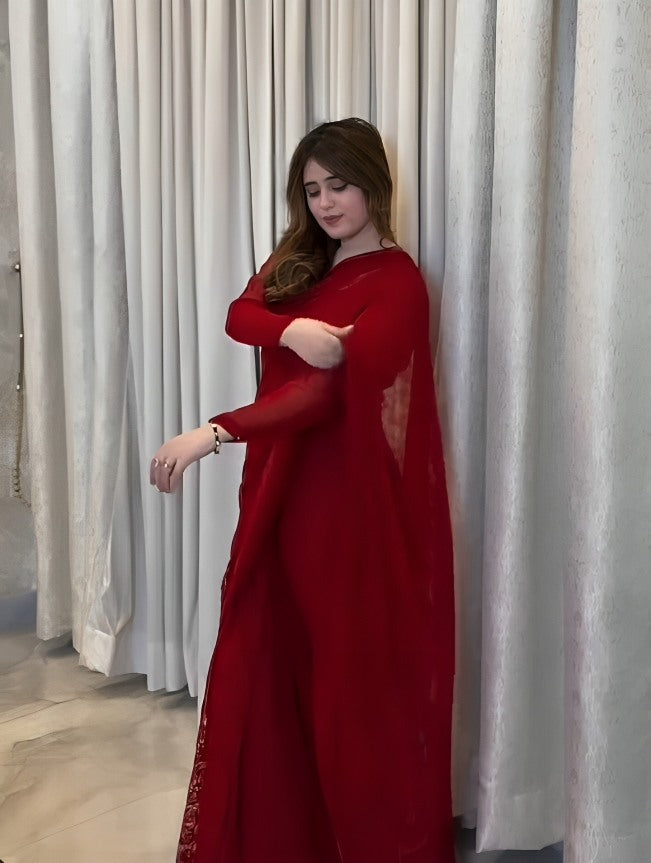 1 Minute saree: Chantilly Lace