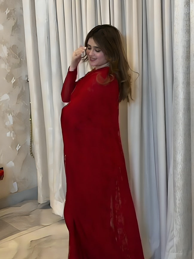 1 Minute saree: Chantilly Lace