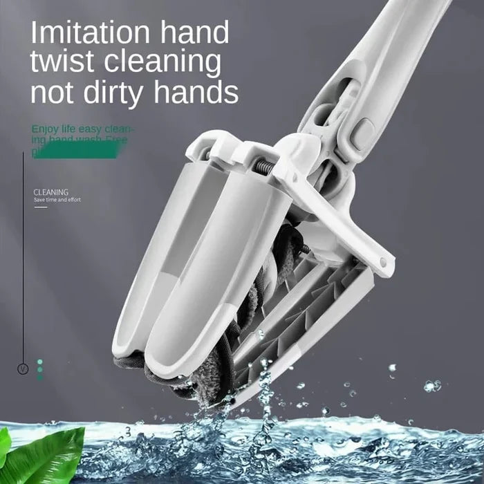 360 Degree Self-Wringing X-Type Microfiber Mop