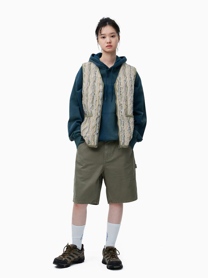 3D Cable Knit Vest