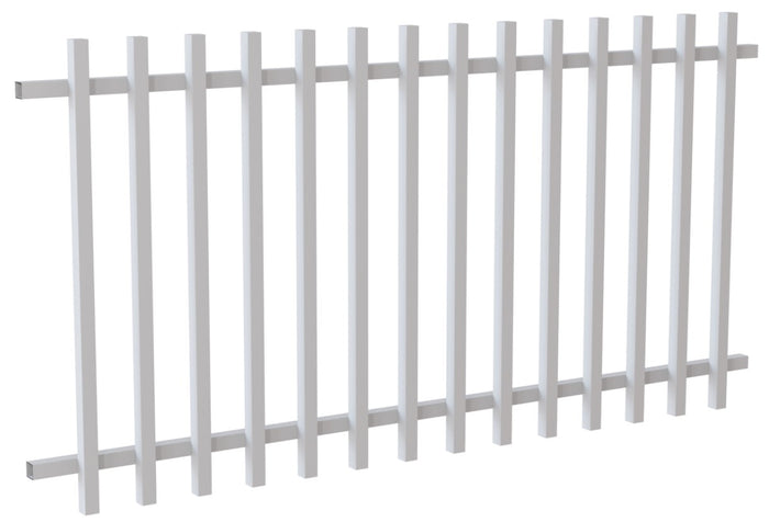 40 x 40mm Radiator Fence Panel – 120mm Gap | Aluminium Batten