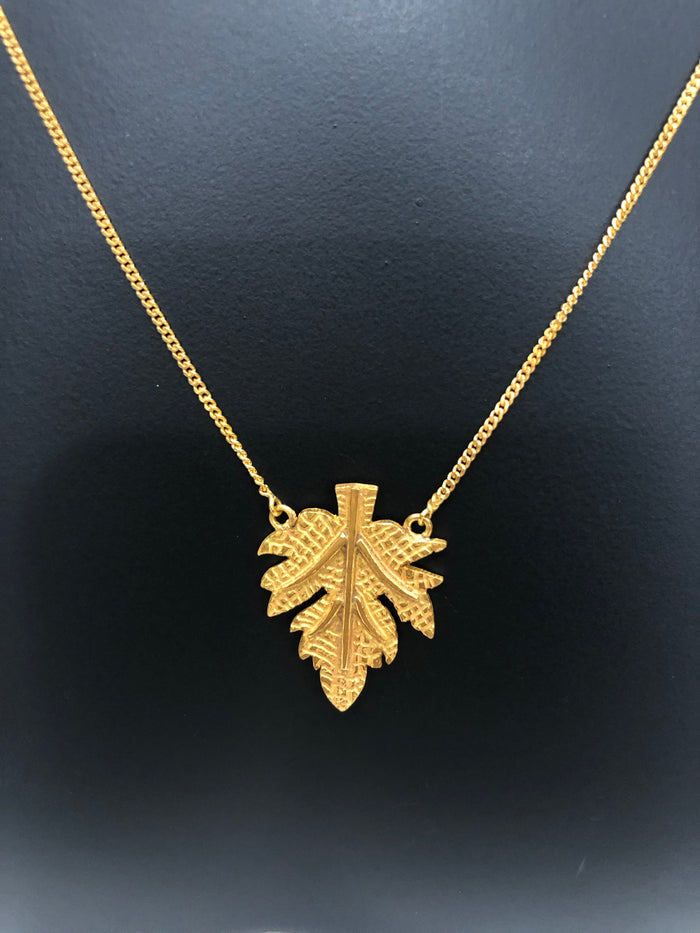 925 pure silver, gold plated chain