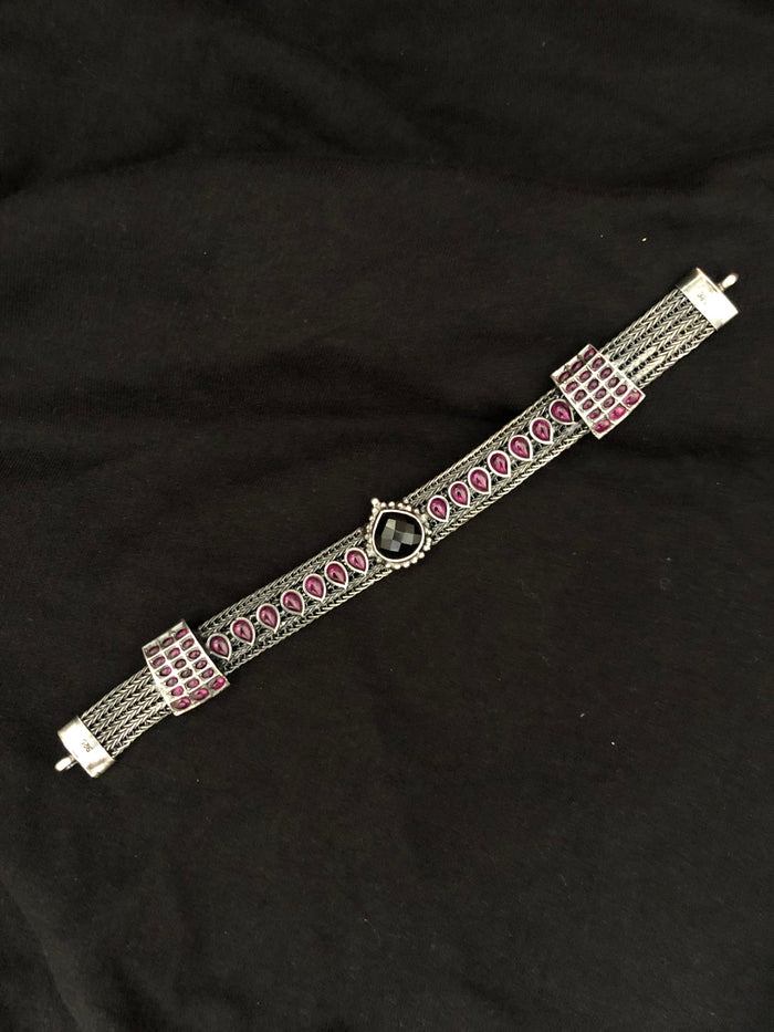 925 silver antique manga choker