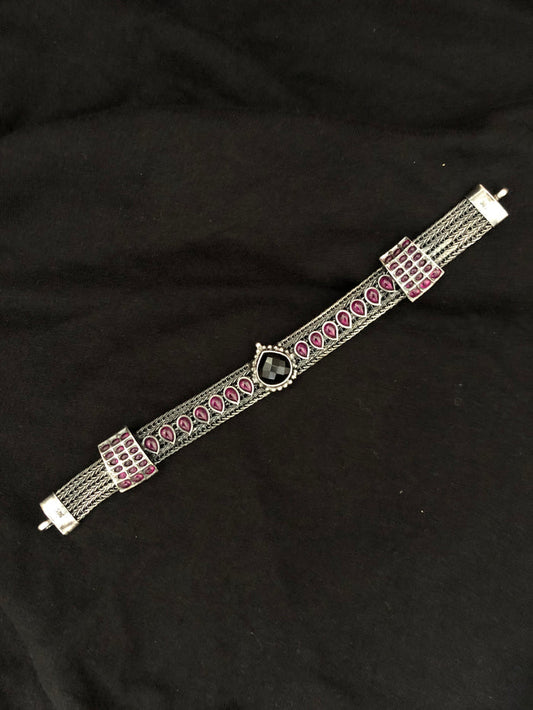 925 silver antique manga choker
