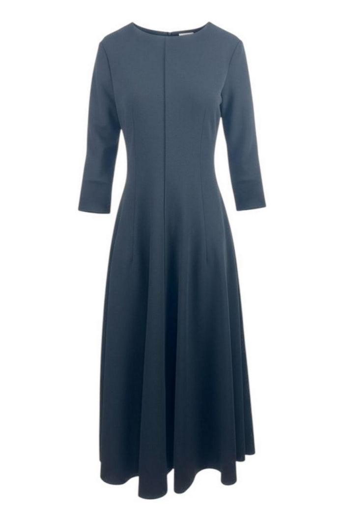 abito donna in crepe neto