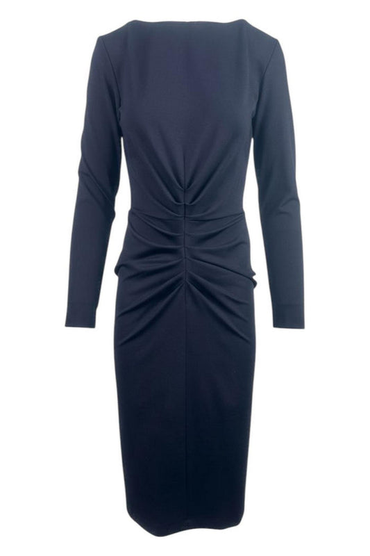abito donna in jersey blu