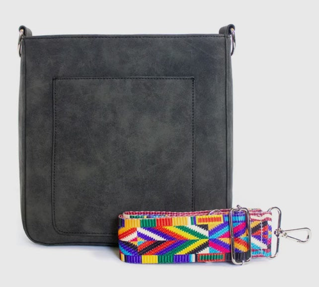 Accessories/Gifts - May Suede Crossbody, 3 Color Options