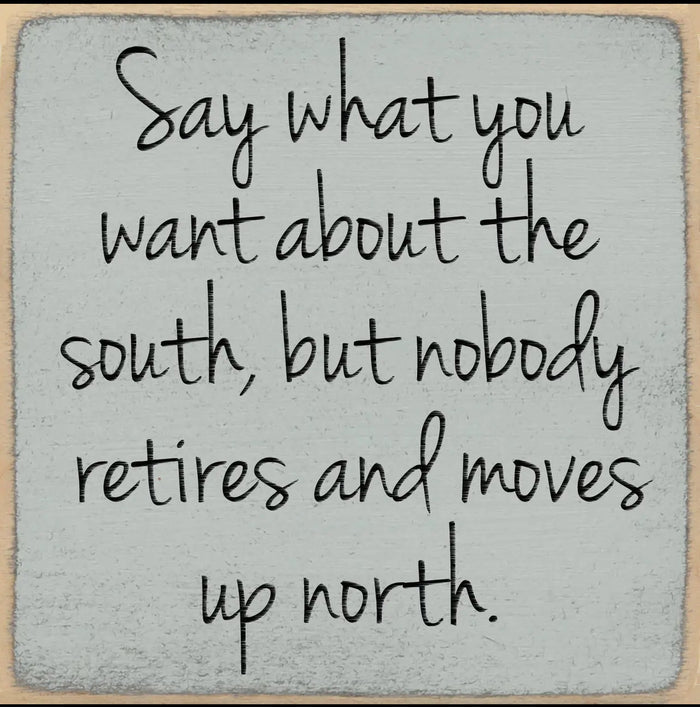 Accessories/Gifts - Say What You Want Wooden Block Sign